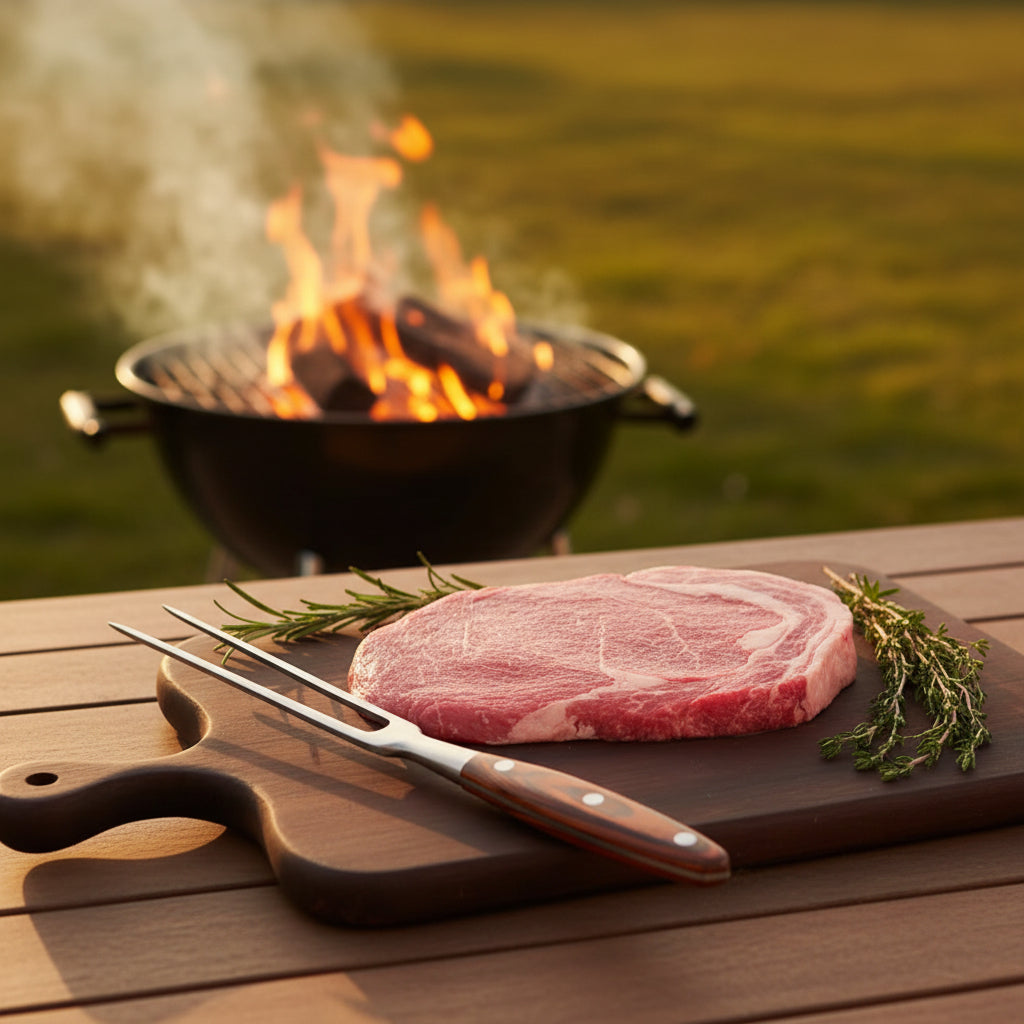 Fourchette de barbecue